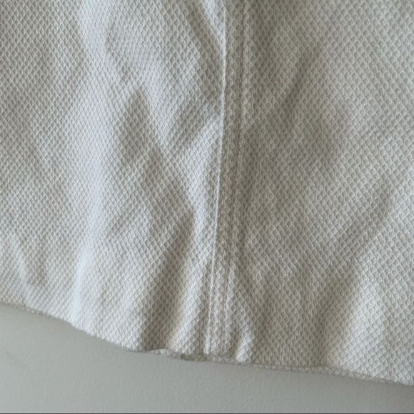 *sold depop* Vintage 90s / Y2K Calvin Klein  white waffled mini skirt - Picture 9 of 9
